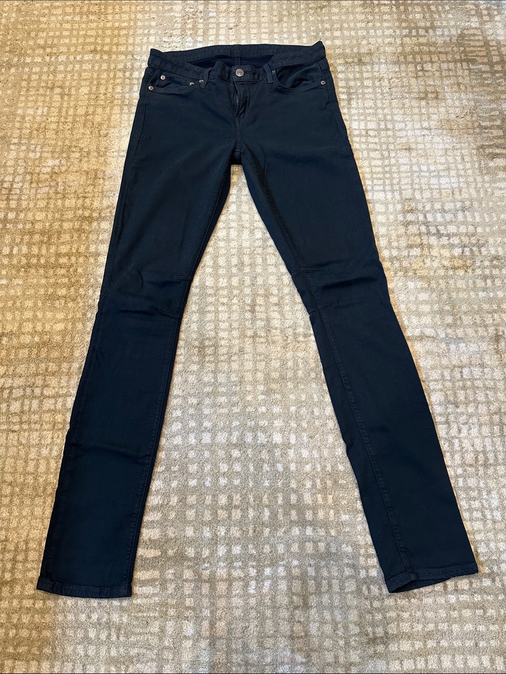 Helmut Lang size 28 Women's Black Slim pants